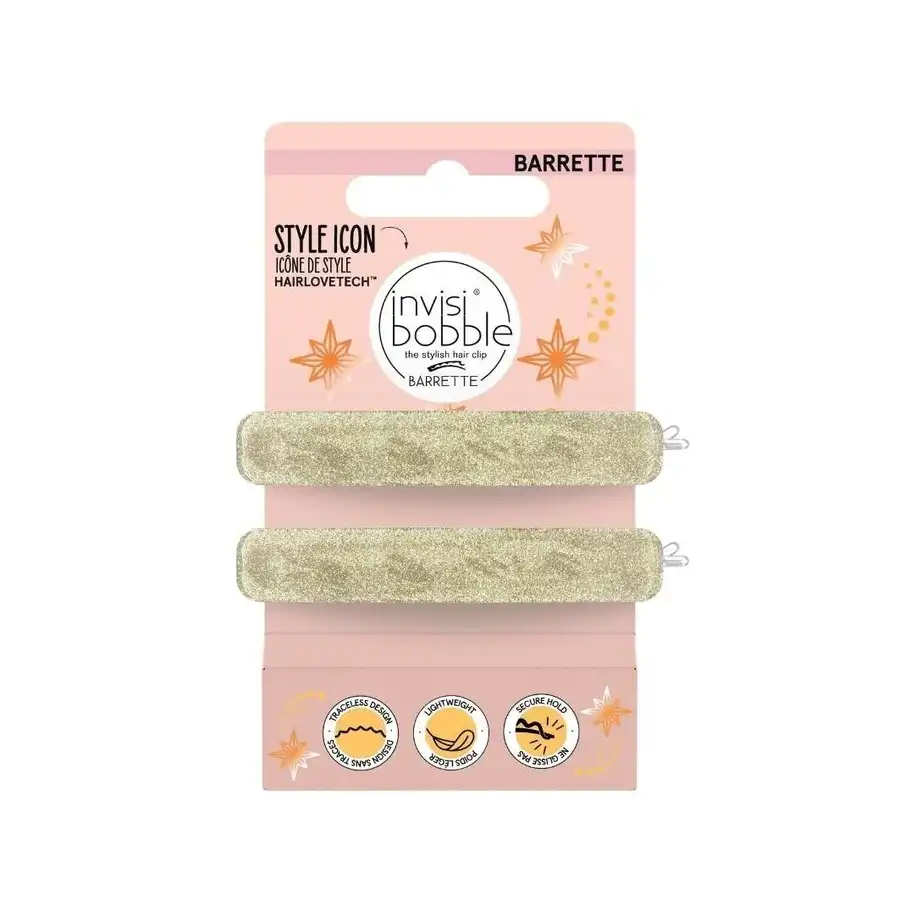 Invisibobble - Ganchos para el pelo Barrette Glitterally - Time to Shine Gomas para cabello 1 pieces unisex - Invisibobble - Comparador de precios