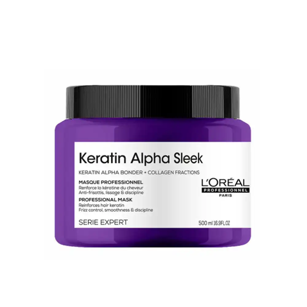 Keratin Alpha Sleek mascarilla 500 ml - L'Oréal Professionnel Paris - Comparador de precios
