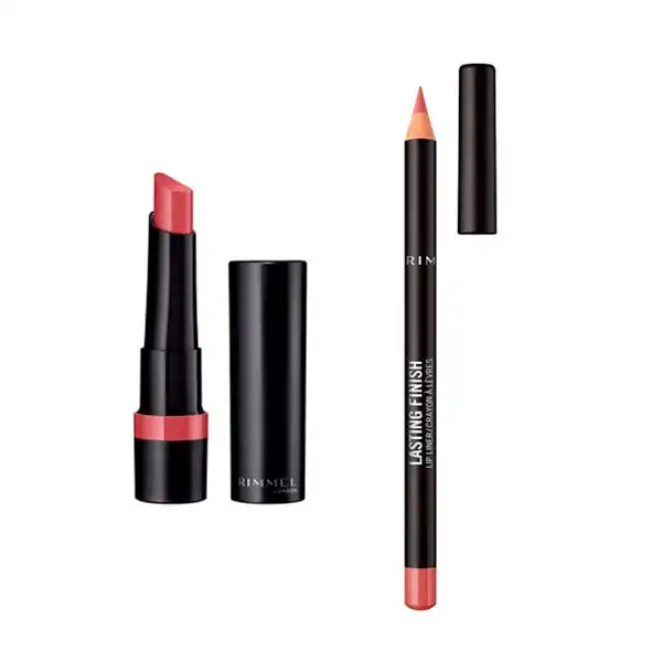 Lasting Finish Extreme Matte Lipstick + Lipliner Lasting Finish 220 - Rimmel London - Comparador de precios
