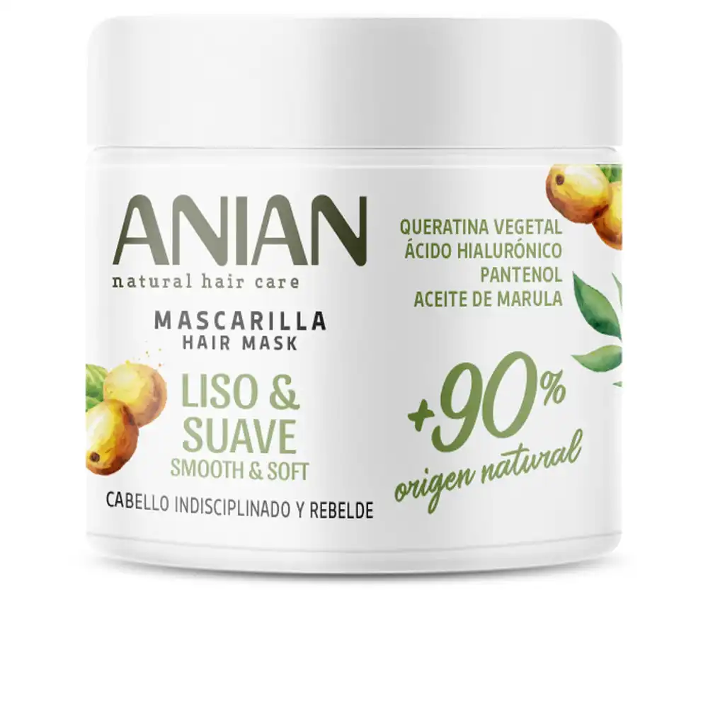 Liso & Suave mascarilla queratina vegetal 350 ml - Anian - Comparador de precios