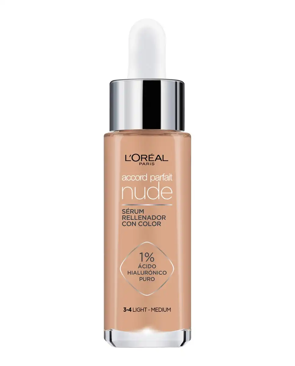 L'Oréal Paris - Sérum Rellenador Con Color Accord Parfait Nude - L'Oréal Paris - Comparador de precios