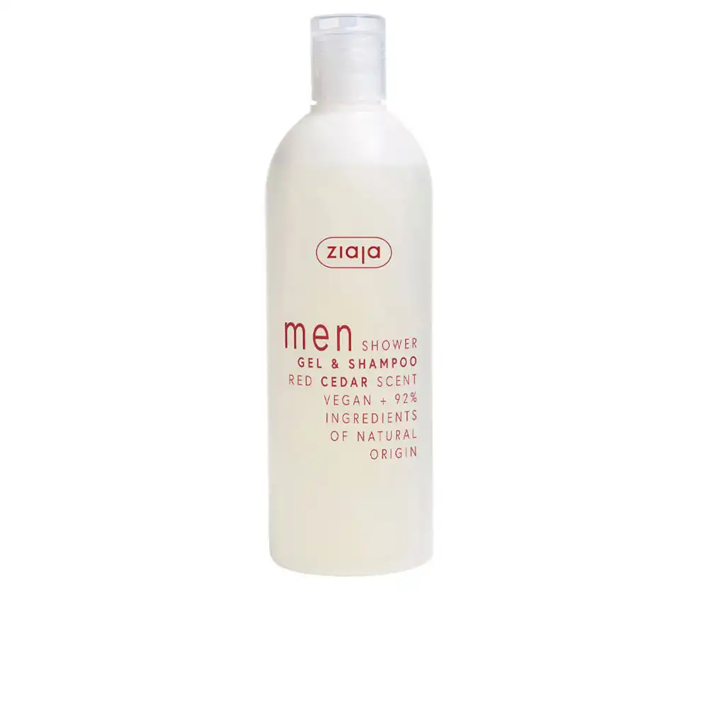 Men gel de ducha y champú red cedar 400 ml - Ziaja - Comparador de precios