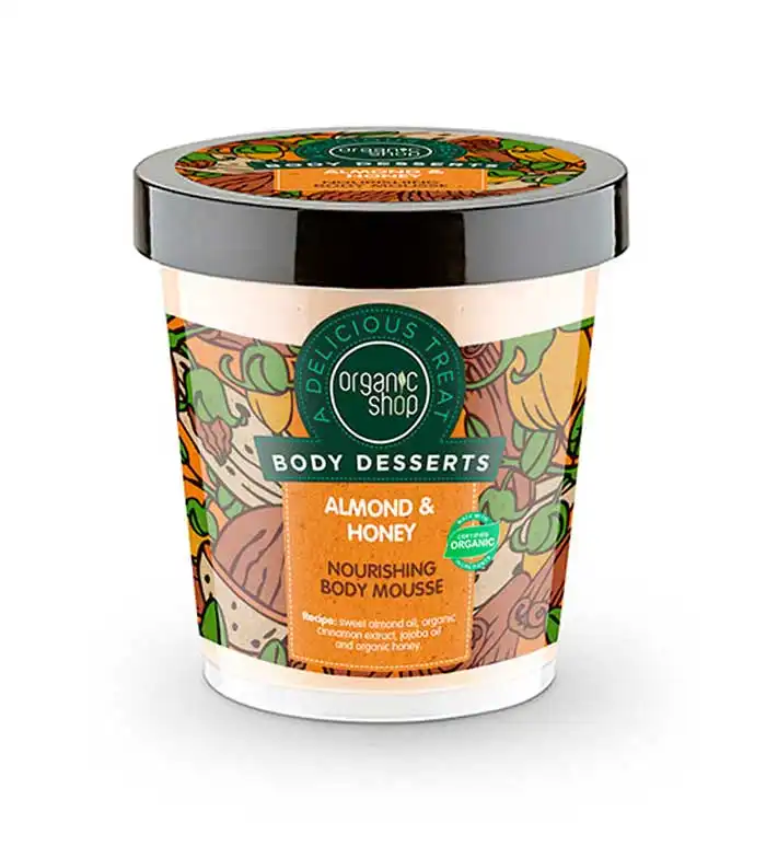 Organic Shop - *Body Desserts* - Mousse corporal - Almendra y miel - Organic Shop - Comparador de precios