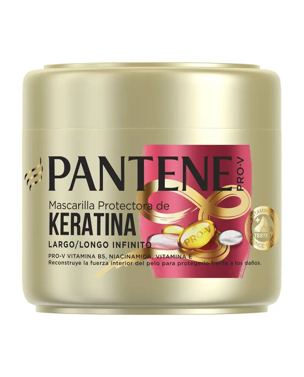Pantene - Mascarilla Protectora De Keratina Largo Infinito Pro-V - Pantene - Comparador de precios