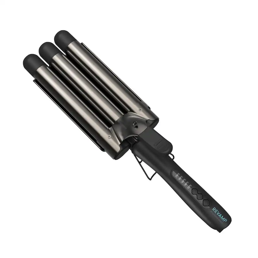 Revamp - Plancha Progloss Perfect Deep Beach Waver Rizadores para el cabello 1 pieces unisex - Revamp - Comparador de precios