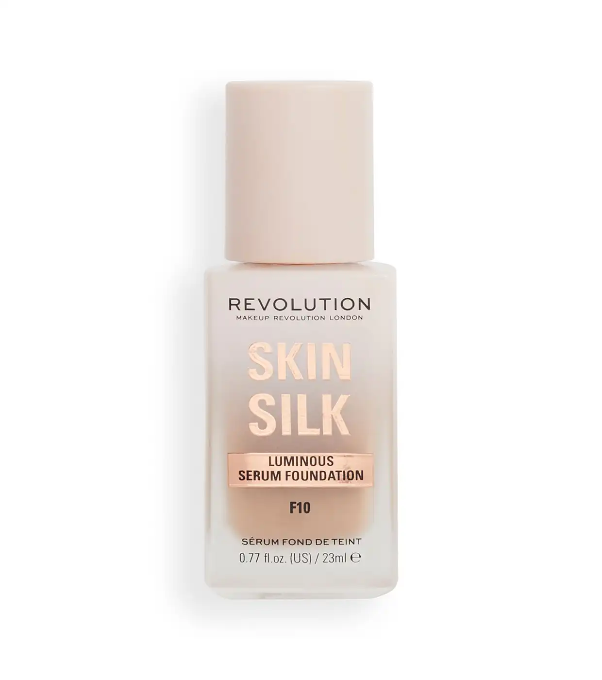 Revolution - Base de maquillaje Skin Silk Serum Foundation - F10 - Makeup Revolution - Comparador de precios