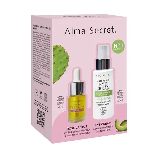 Special Pack Eye Cream & Mini Rose Cactus Facial Oil - Alma Secret - Comparador de precios