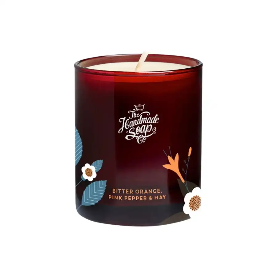 The Handmade Soap - Bitter Orange, Pink Pepper & Hay Candle Velas 210 ml unisex - The Handmade Soap - Comparador de precios
