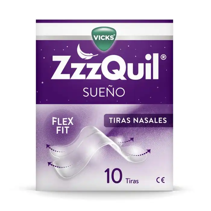 Tiras Nasales Sueño  Zzzquil  Botiquín - ZzzQuil - Comparador de precios