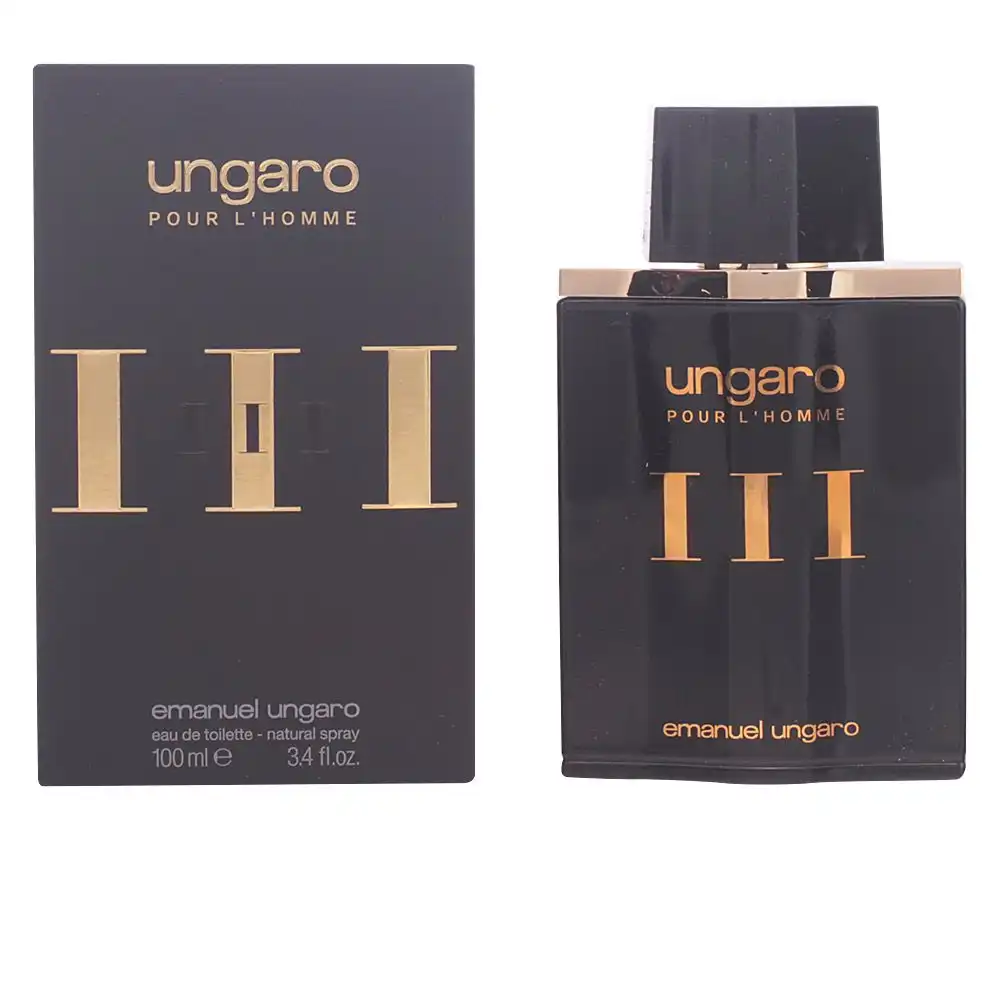 Ungaro Pour L’HOMME III eau de toilette vaporizador 100 ml - Emanuel Ungaro - Comparador de precios