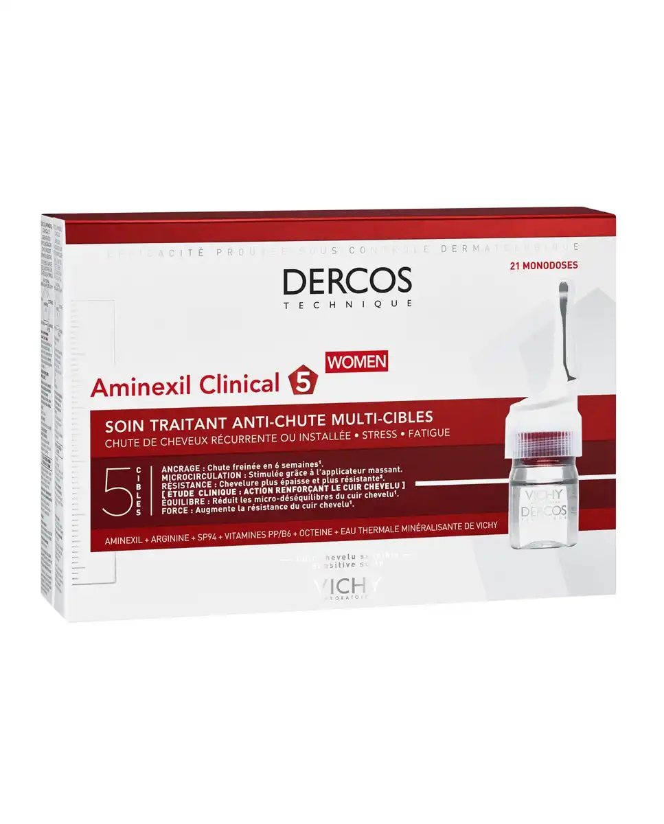Vichy - 21 Ampollas Anticaída Aminexil Mujer - Vichy - Comparador de precios