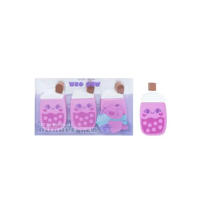 ¡34% DTO! Set 3 Esponjas de Maquillaje Bubble Tea - Woo oow - Comparador de precios