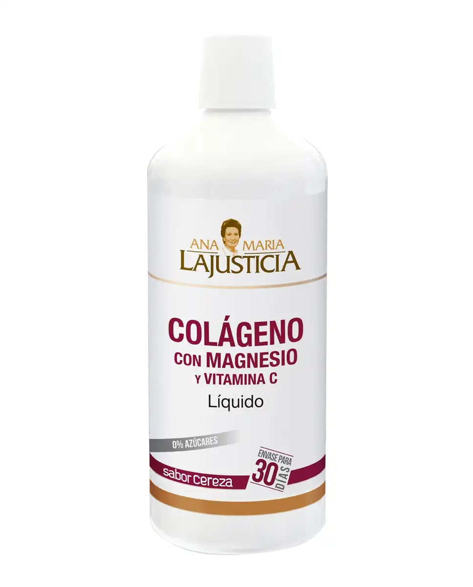 Ana Mª Lajusticia - Colágeno Con Magnesio Y Vitamina C Sabor Cereza 1 L - Ana Mª Lajusticia - Comparador de precios