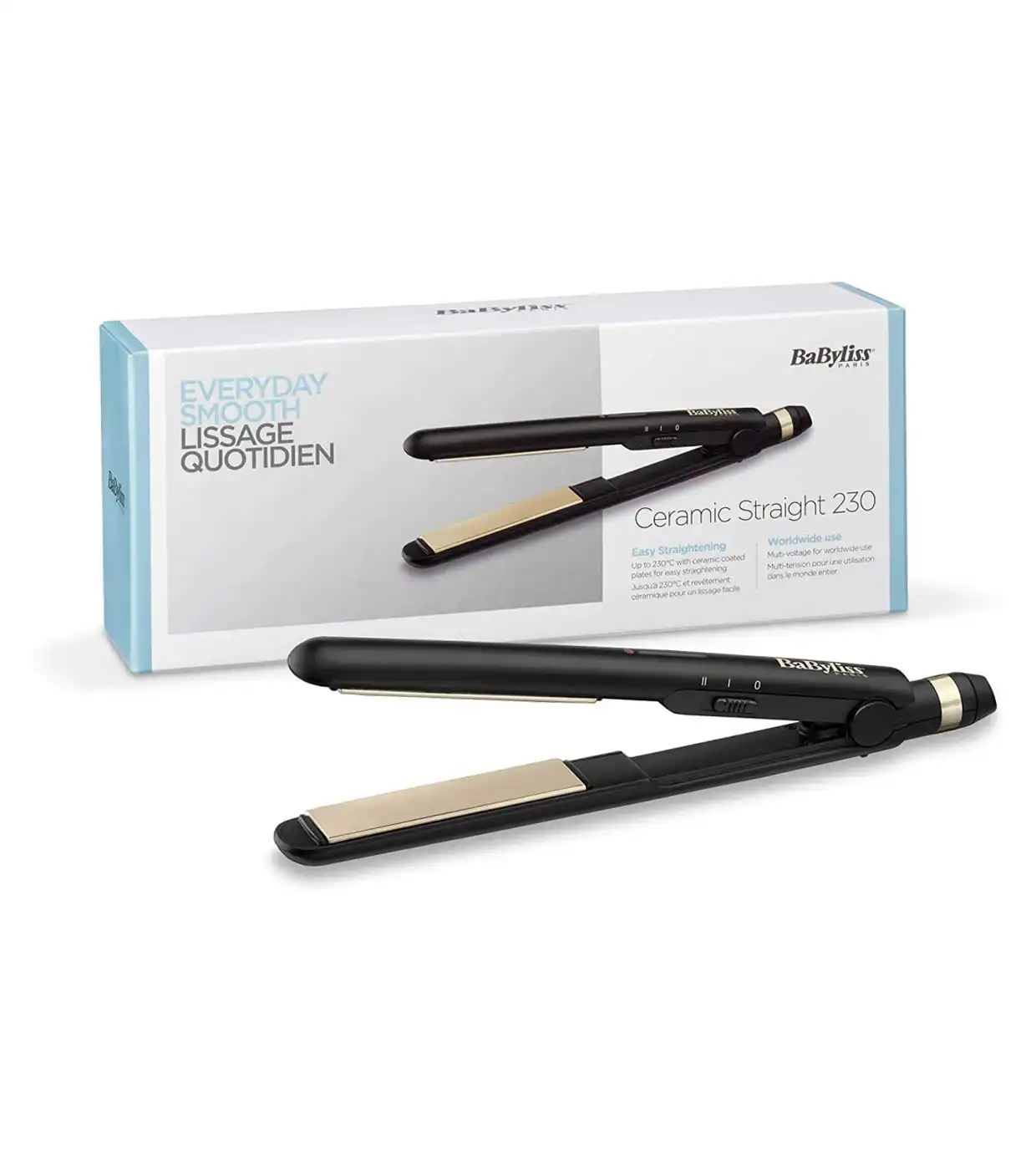 Babyliss - Plancha Ceramic Straight 230 - Babyliss - Comparador de precios