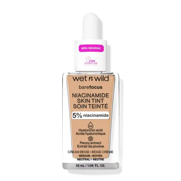 Base de Maquillaje Bare Focus Niacinamide Skin Tint - WET n WILD - Comparador de precios