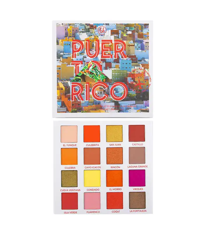 BH Cosmetics - *Travel Series* - Paleta de sombras - Party in Puerto Rico - BH Cosmetics - Comparador de precios