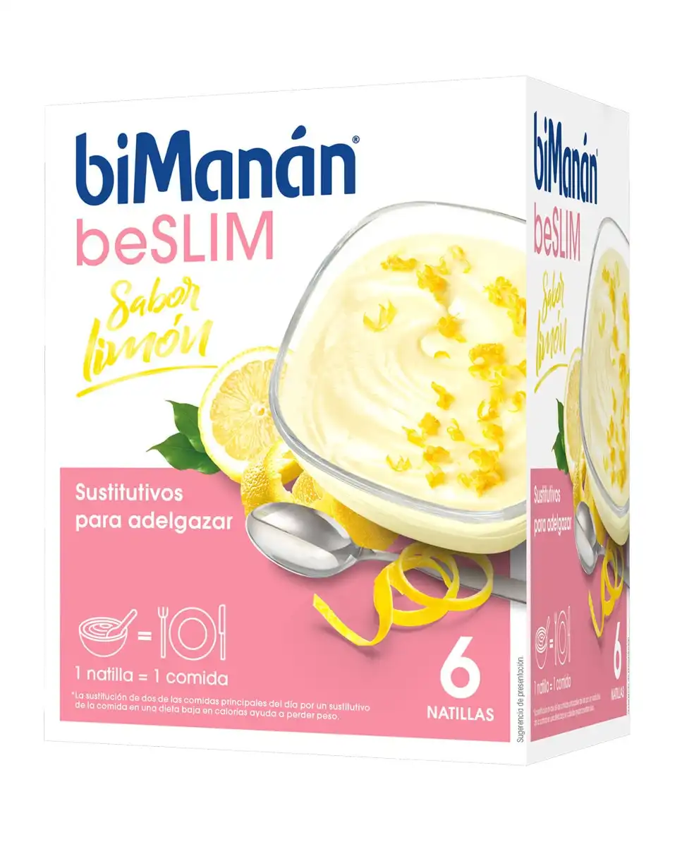 BiManán® - Natillas Limón Menú Sustitutive Bimanán - BiManán® - Comparador de precios