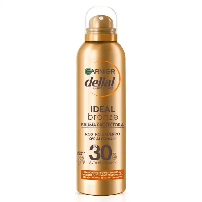 Bruma de agua con protección solar spf30 200 ml - DELIAL - Comparador de precios