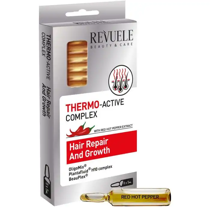Complejo Termoactivo de Reparación y Crecimiento Ampollas 5 ml - Revuele - Comparador de precios