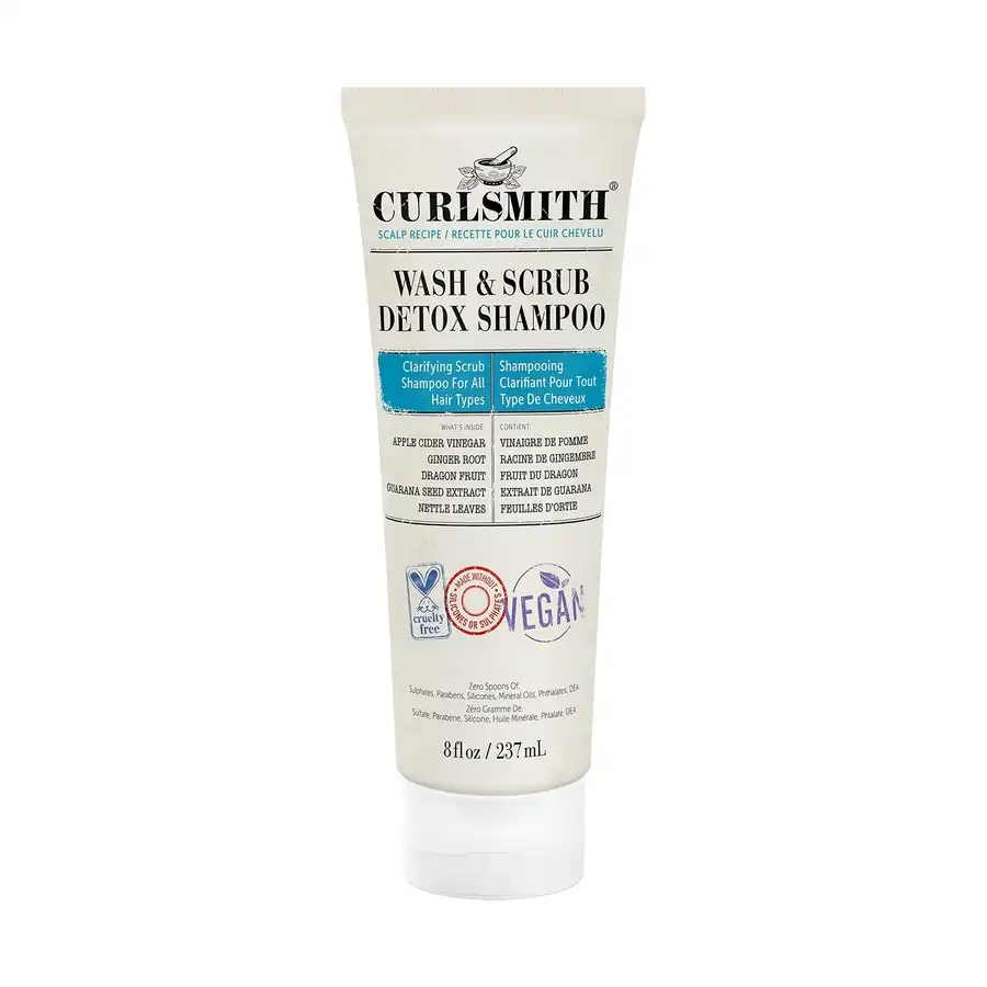 Curlsmith - Wash & Scrub Detox Champús 237 ml unisex - Smith - Comparador de precios