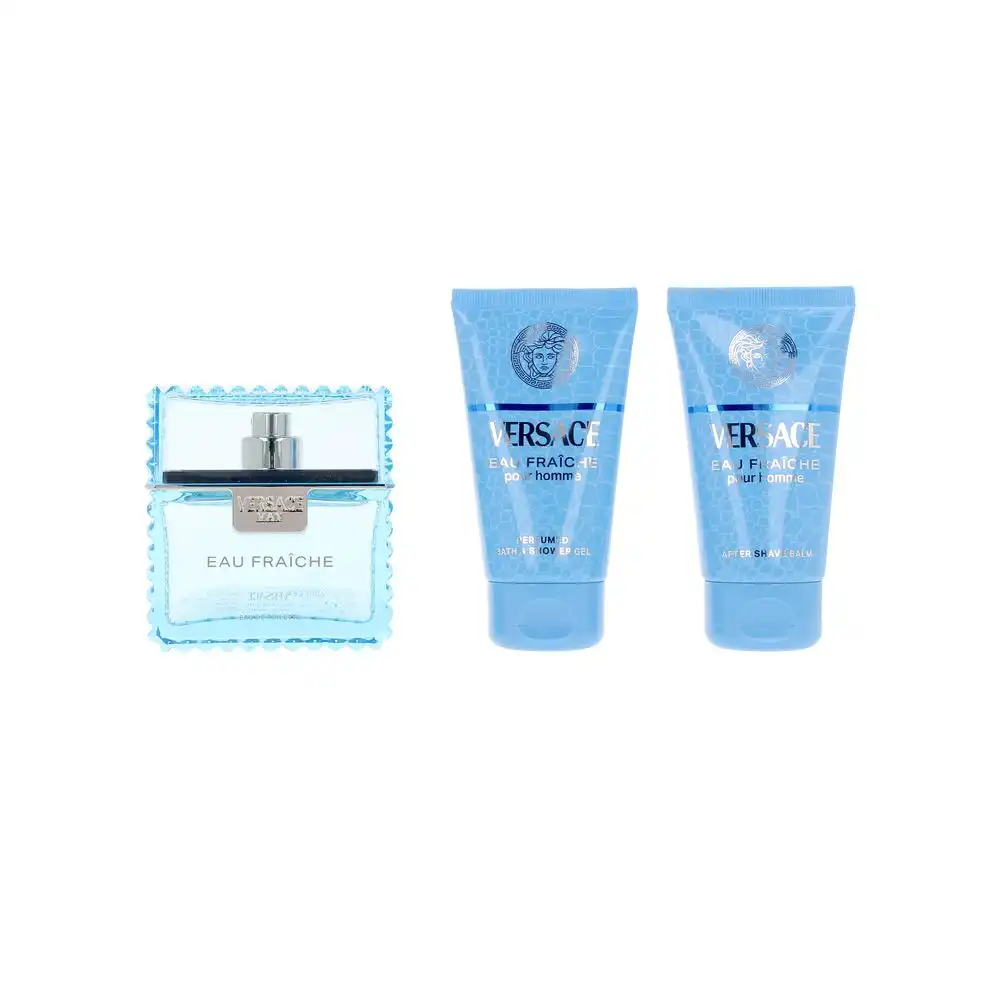 Eau Fraiche Man Estuche 3 pz - Versace - Comparador de precios