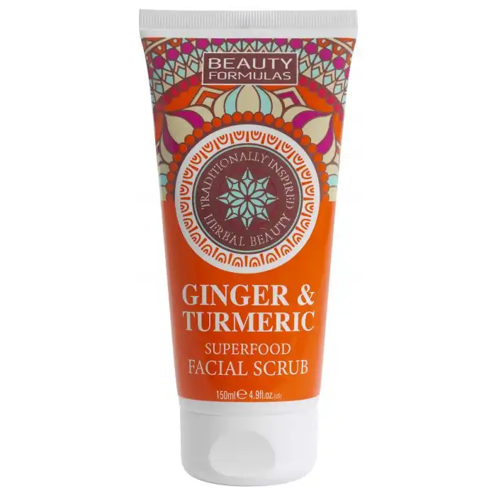 Ginger - Turmeric Facial Scrub Exfoliante Facial 150 ml - Beauty Formulas - Comparador de precios