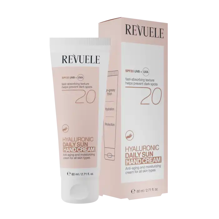 Hyaluronic Daily Sun Crema de Manos SPF20 80 ml - Revuele - Comparador de precios