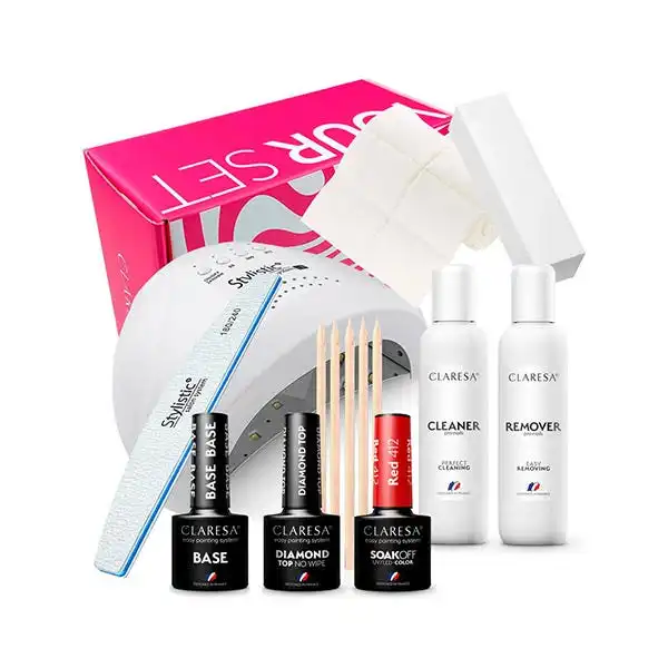 Kit Manicura Con Lampara - Claresa - Comparador de precios