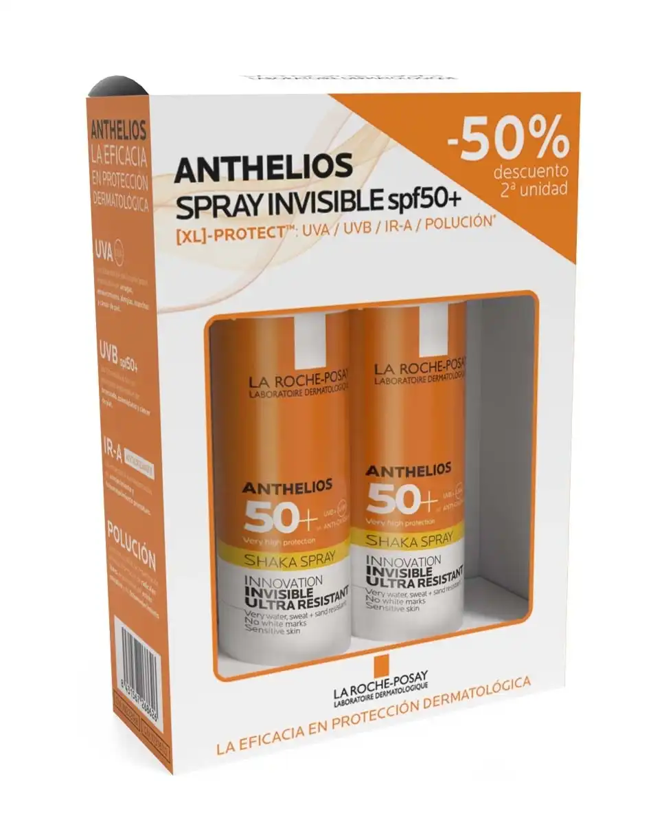 La Roche Posay - Duplo Spray Ultra-Ligero Invisible Anthelios Adulto Spf50+ La Roche Posay. - La Roche Posay - Comparador de precios