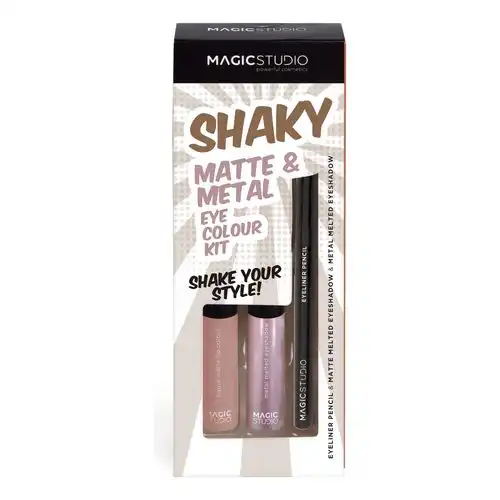 Magic Studio Shaky Matte & Metal Eye Colour Kit 1 und Set maquillaje para ojos - Magic Studio - Comparador de precios