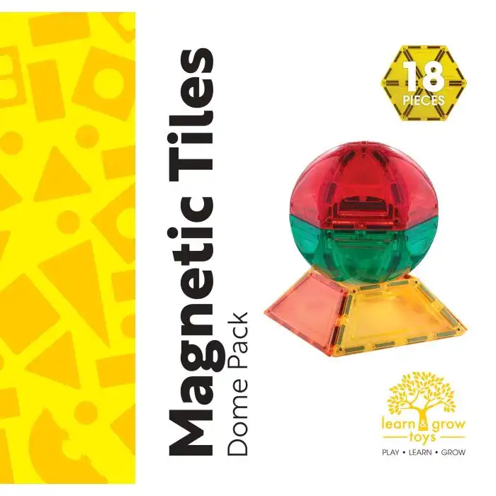 Magnetic Tiles 18 Piezas - Pequeño Piloto - Comparador de precios
