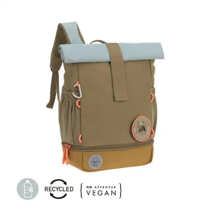 Mini Mochila Rolltop Nature Olive - Olmitos - Comparador de precios