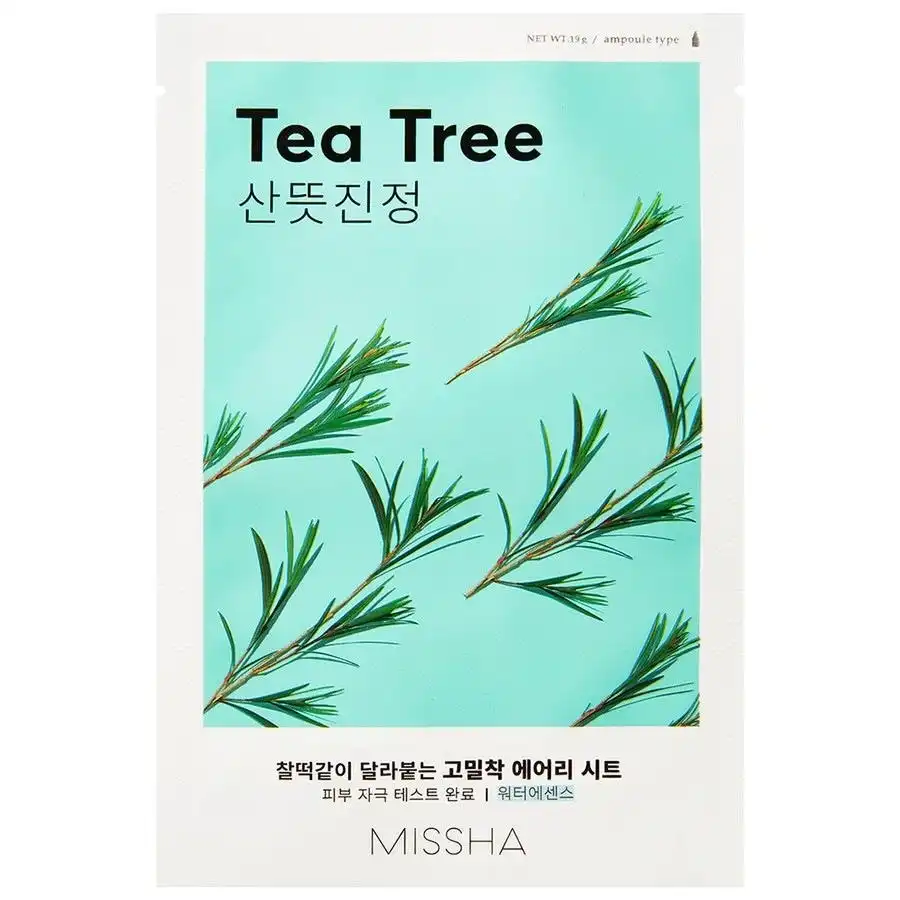 Missha - Airy Fit Tea Tree Mascarillas hidratantes 19 g unisex - Missha - Comparador de precios