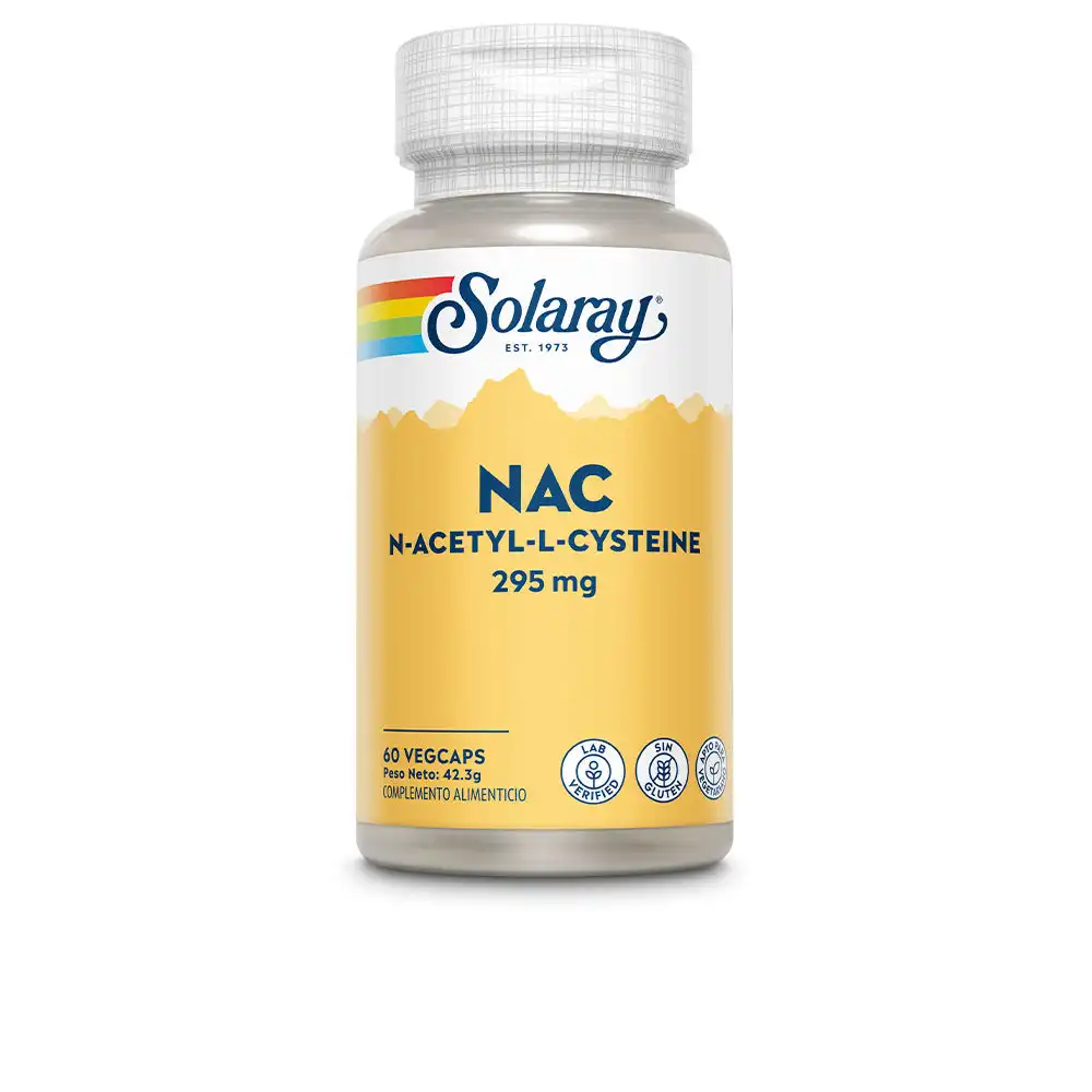 Nac 295 mg - 60 vegcaps - Solaray - Comparador de precios