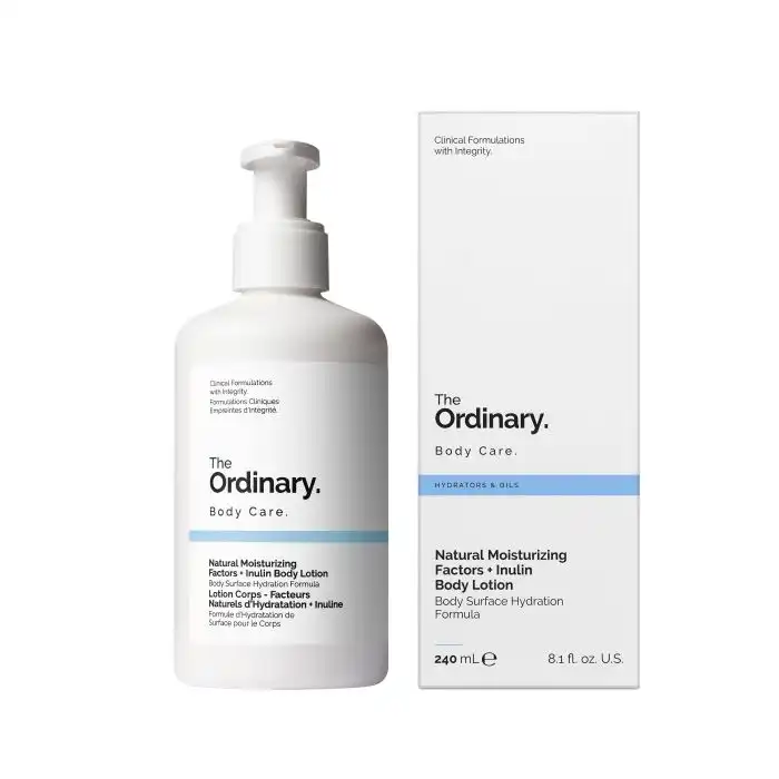 Natural Moisturizer Factors + Inulin Body Lotion 240 ml - The Ordinary - Comparador de precios