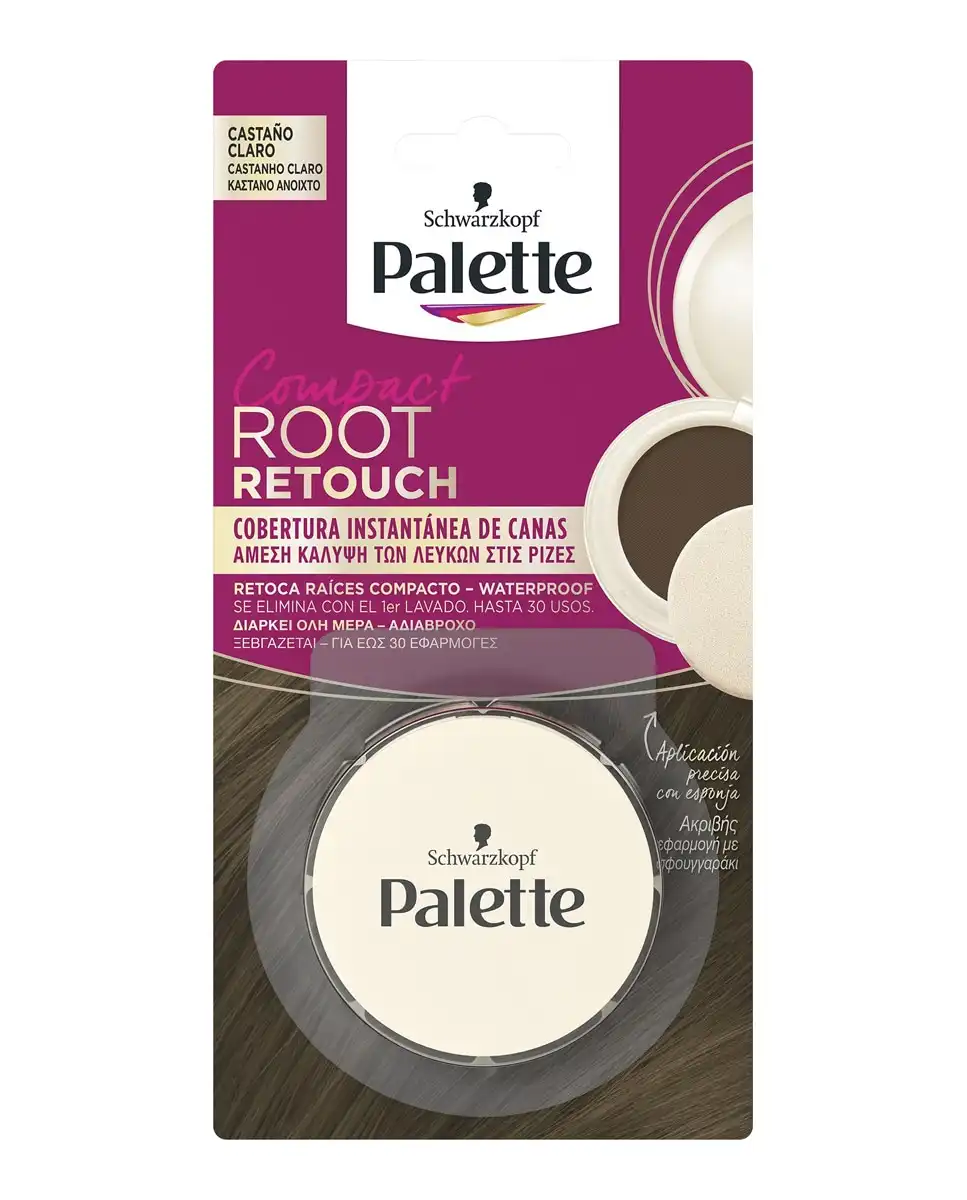 Palette - Crema Colorante Semipermanente Retoca Raíces Compacto - Palette - Comparador de precios