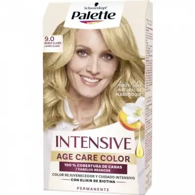 Palette Intensive Palette Intensive Age Care Color 9.0 Rubio Claro, 880 gr - Palette Intensive - Comparador de precios