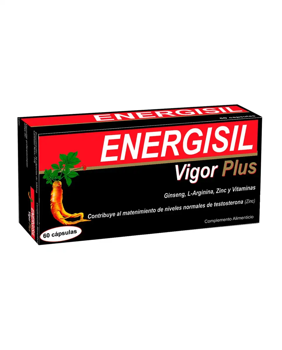 Pharma Otc - 60 Cápsulas Energisil Plus - Pharma Otc - Comparador de precios