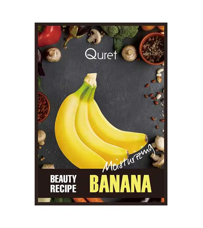 Quret Quret Beauty Recipe Mask Banana , 25 gr - Quret - Comparador de precios