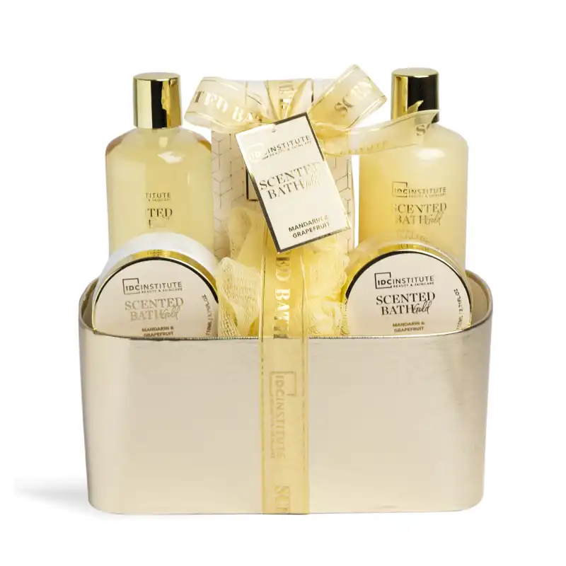 Scented Bath Gold Basket 6 Piezas - IDC COLOR - Comparador de precios
