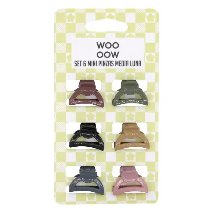 Set 6 Mini Pinzas  Woo oow  Complementos - Woo oow - Comparador de precios