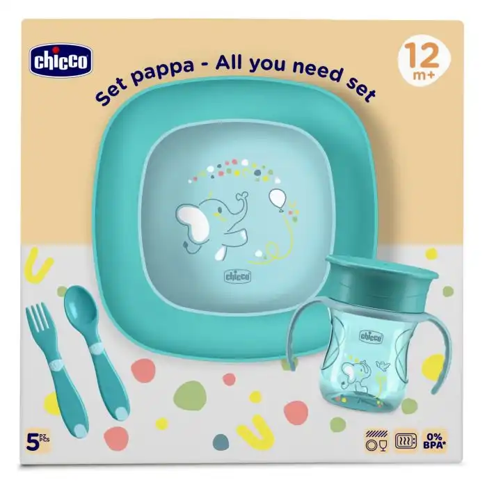 Set Alimentación +12Meses  Chicco - Chicco - Comparador de precios