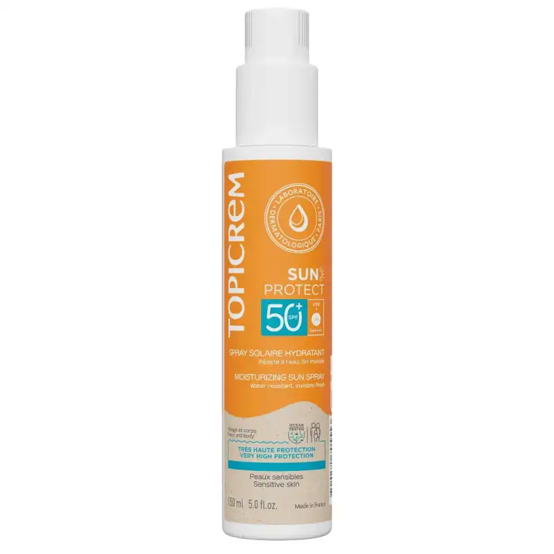 Sun Protect Spray Solar Hidratante Fps 50+ 150ml - TOPICREM - Comparador de precios