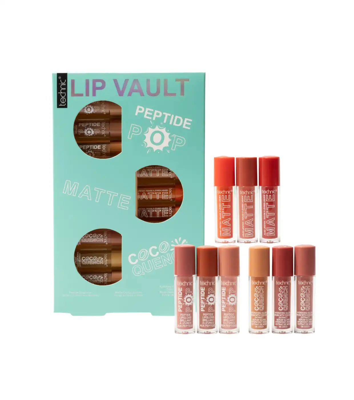 Technic Cosmetics - Set labial Lip Vault - Technic Cosmetics - Comparador de precios