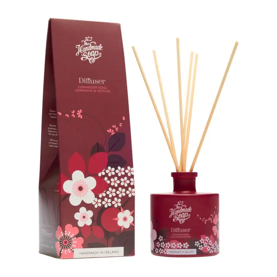 The Handmade Soap - Coriander Seed, Geranium & Vetiver Reed Fragrance Diffuser Aromaterapia y aceites esenciales 200 ml unisex - The Handmade Soap - Comparador de precios