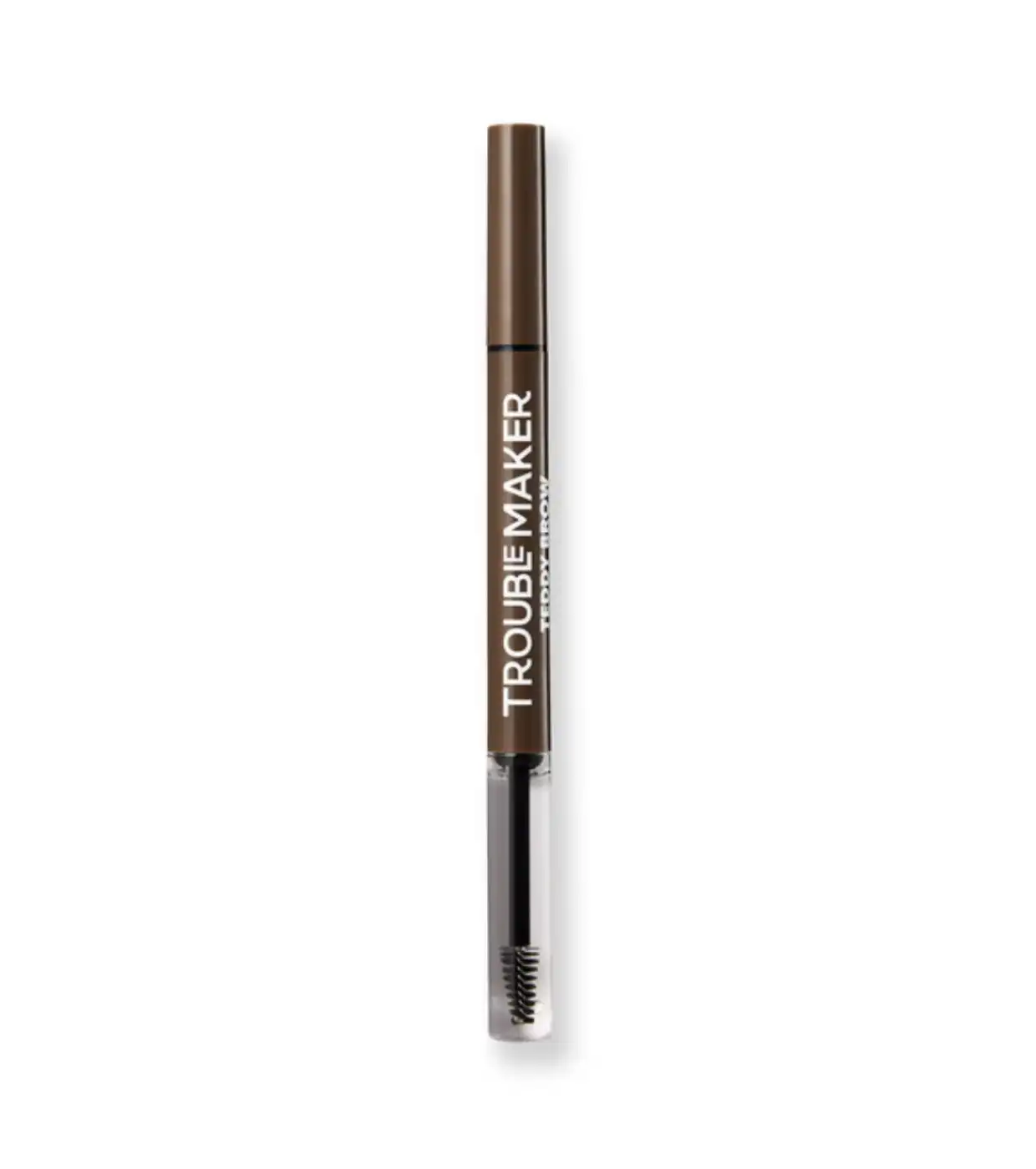 Trouble Maker - Lápiz fijador de cejas 2-1 Teddy Brow - Dark Brown - Trouble Maker - Comparador de precios