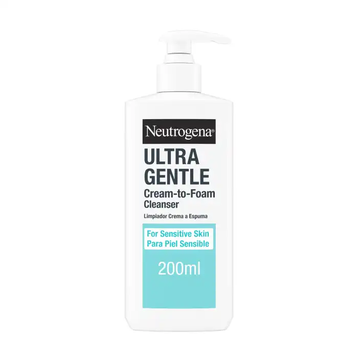 Ultra Gentle Gel Limpiador Facial Crema A Espuma - Neutrogena - Comparador de precios