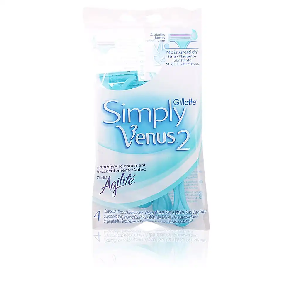 Venus 2 Simply maquinilla desechable 4 u - Gillette - Comparador de precios