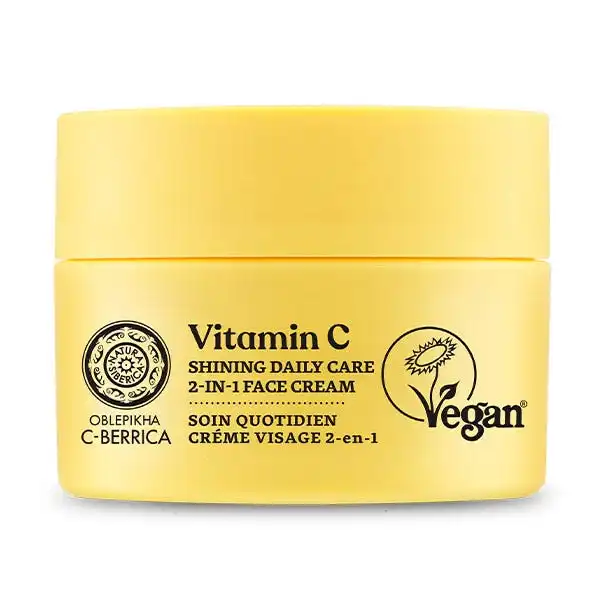 Vitamin C Shining Daily Care 2-In-1 Face Cream - Oblepikha - Comparador de precios