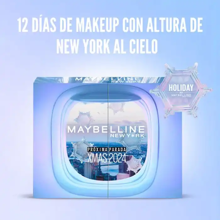 ¡22% DTO! Calendario de Adviento Maquillaje de 12 días - MAYBELLINE NEW YORK - Comparador de precios
